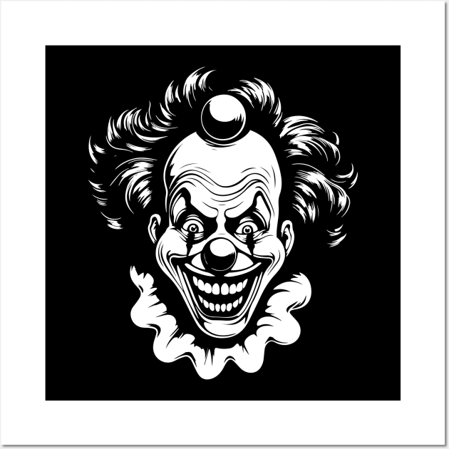 Clown - the amazing circus #3 Wall Art by Koma Visuals